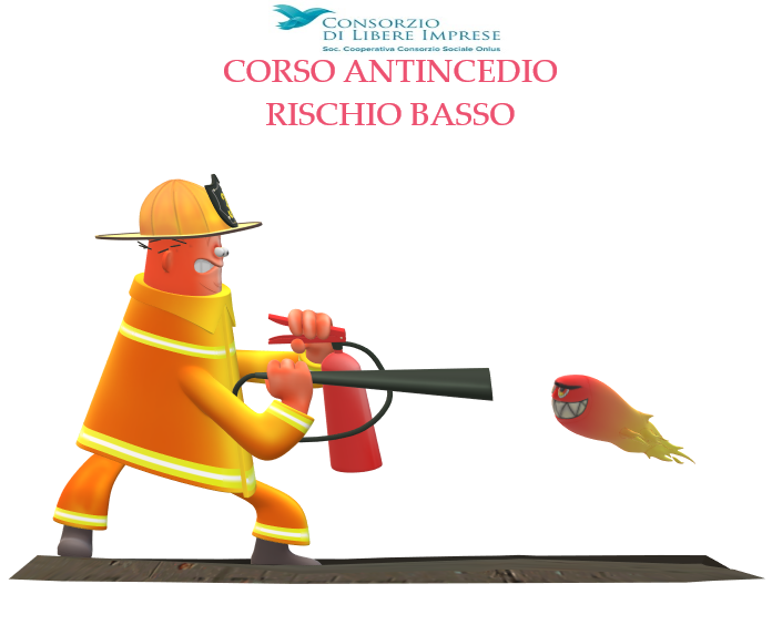 CORSO ANTINCENDIO RISCHIO BASSO - CHIUSO